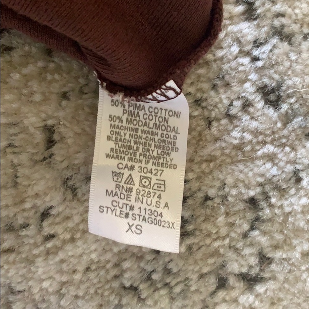 Splendid- V-Neck Long Sleeve- XSmall - Picture 5 of 5